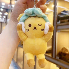 Plush Pig Cat Claw Doll Keychain Pendant Toy Gift