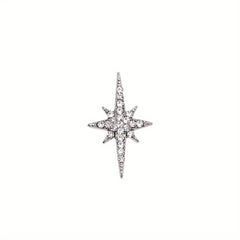 Stylish Six Pointed Star Brooch for Girls - Perfect Accessory