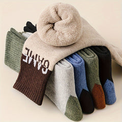 5 Pairs Winter Thick Casual Soft Socks for Men & Women