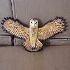 Owl Wall Decorative Ornaments Resin Craft Collectibles Home Decor