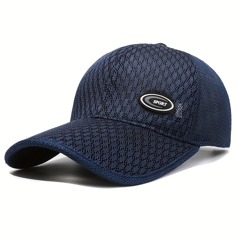 Men's Mesh Sports Baseball Cap Outdoor Breathable