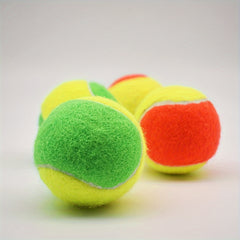 4pcs High Elastic Rubber Tennis Balls for Beginners