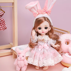 Mini Doll Toys For Girls 3'' Surprise Doll Fashionable Outfit