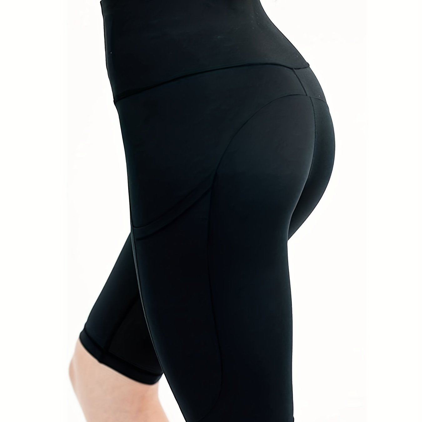 Women's High Waist Gym Biker Shorts