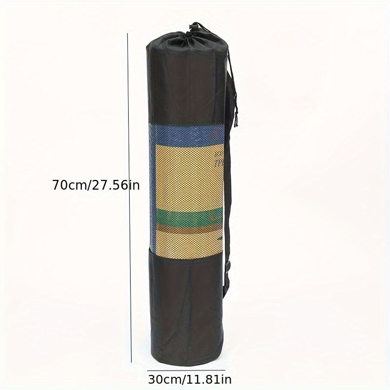Yoga Mat Storage Mesh Sling Bag Thickened Oxford Cloth
