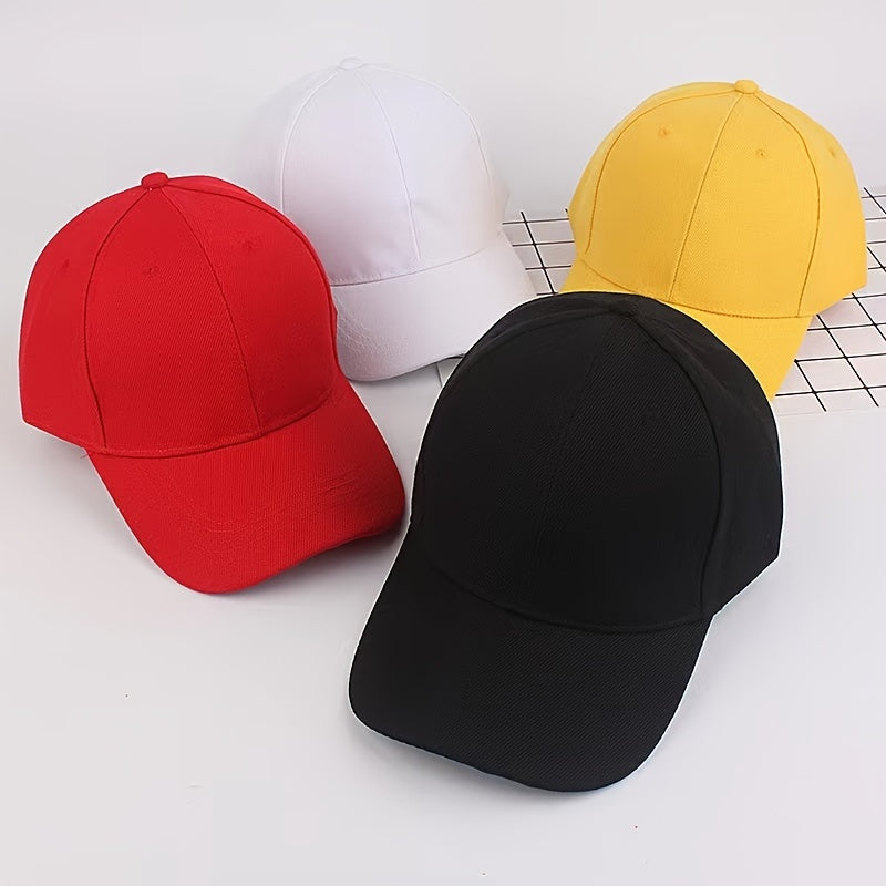 Blank Baseball Cap Solid Sports Cap Dolman Hat