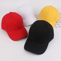 Blank Baseball Cap Solid Sports Cap Dolman Hat