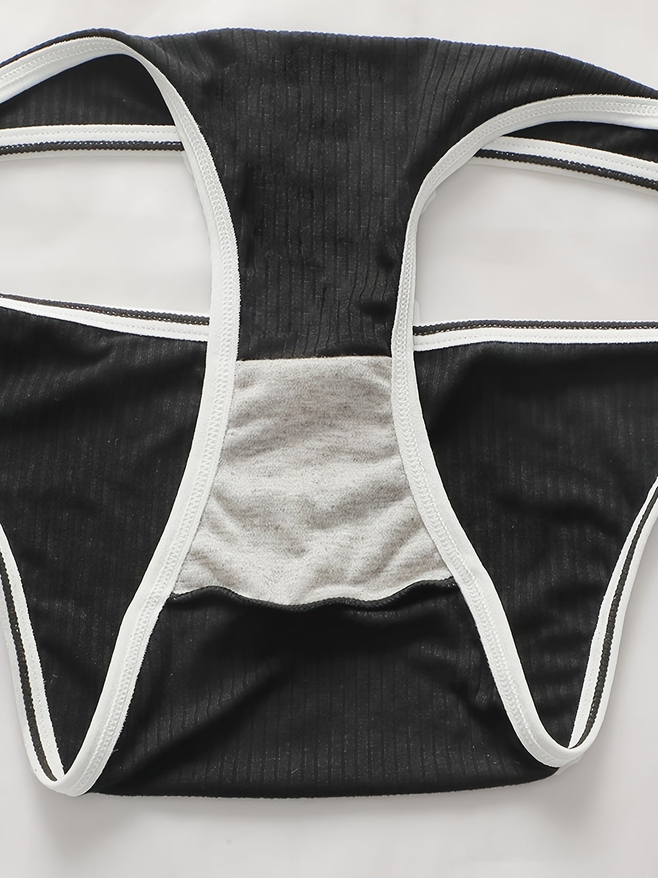 Letter Print Bra & Panties Set Women's Lingerie