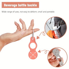1 Pc Silicone Sports Kettle Buckle Carabiner Holder