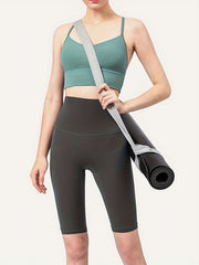 Girls High Waist Leggings Sweatpants for Yoga Running Sports