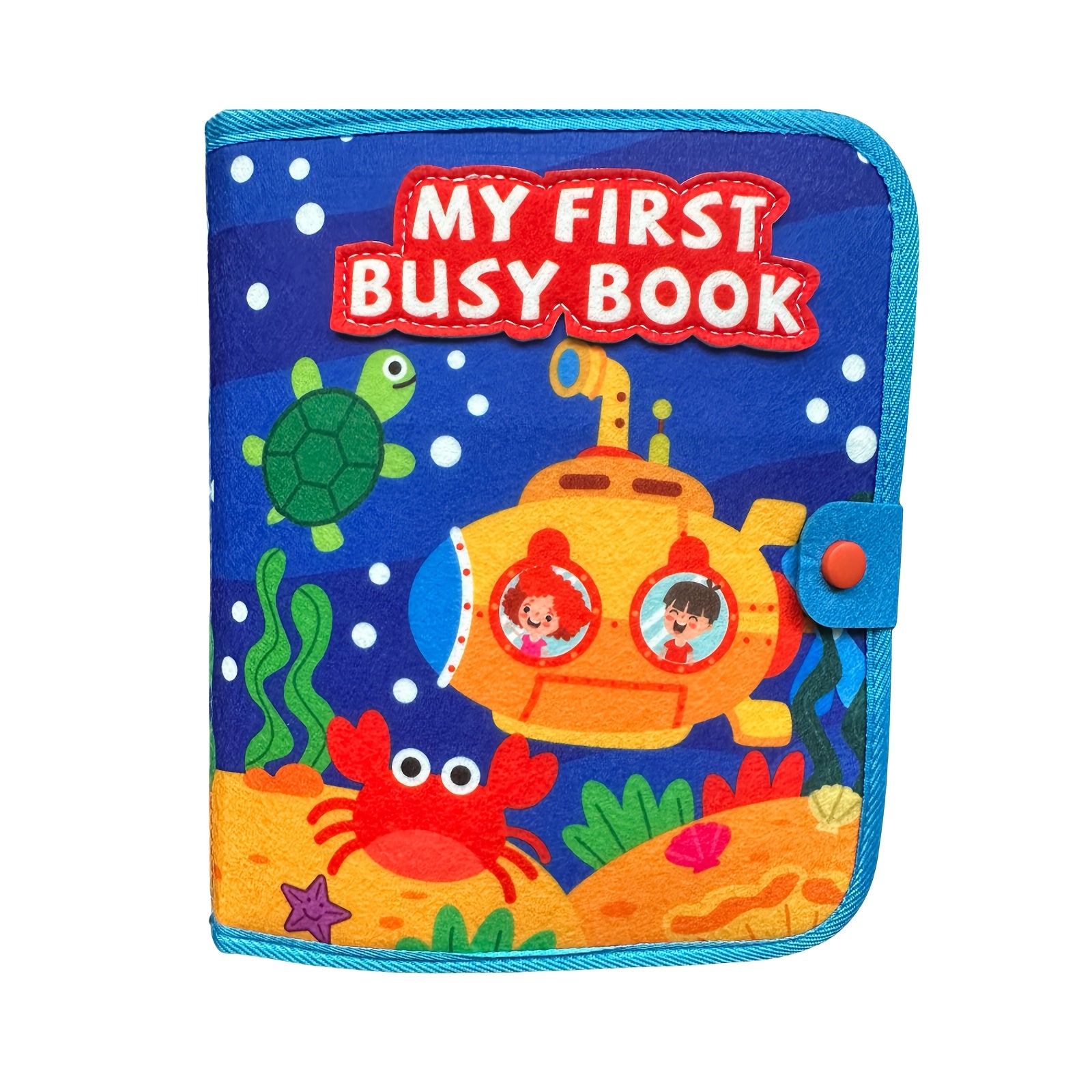 Busy Book for Toddlers 1-3 Year Olds Sensory Toys Quiet Activity Book Learning F
