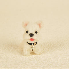 Mini Rattan Basket & Twisted Stick Dog BJD OB11 Scene Furniture