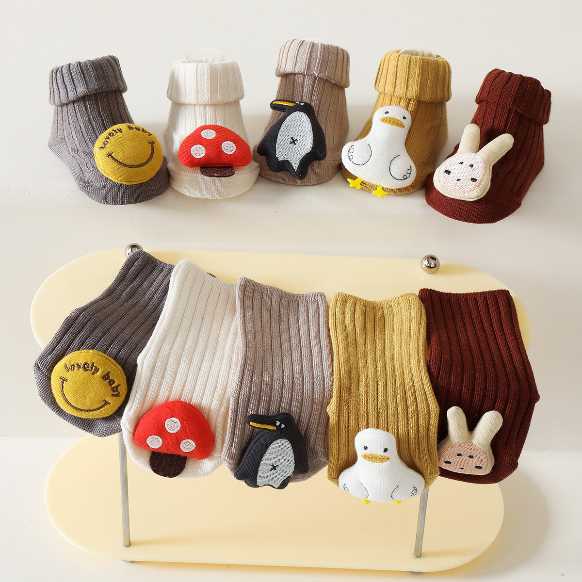 1pc Cartoon Baby Socks - Cute and Cozy Sock for Your Little One