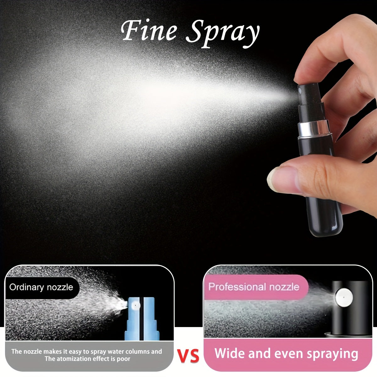 Portable Mini Perfume Refill Spray Bottle 5ml