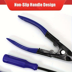 3pcs Car Clip Remover Tool Clip Pliers Set Fastener Removal Tool Auto Trim Remov