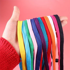 12 Pairs Replacement Flat Shoelaces for Sports Shoes Boots Sneakers Skates