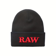 Letter Embroidery Knit Hat Hip Hop Beanie for Men and Women