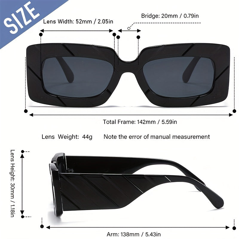 Men's Hip Hop Sunglasses with Sun Protection