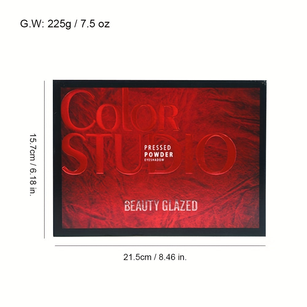 35-Color Highlighter Eyeshadow Palette Matte Shimmer Finish