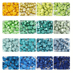200pcs Wax Beads Seal Stamp Beads Multicolor DIY Seal