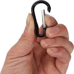 10pcs Aluminum Carabiner Outdoor Keychain Random Gourd Shape