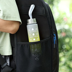 Large Capacity Straw Water Bottle Set