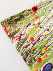 Floral Print Top & Wide Leg Pants Set
