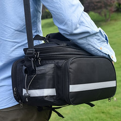 Bike Rear Seat Bag Large Capacity for Cycling Outdoor Sports