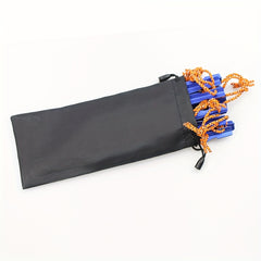 10pcs Aluminum Tent Ground Nails Outdoor Camping Fixed Nail w/ Storage Bag