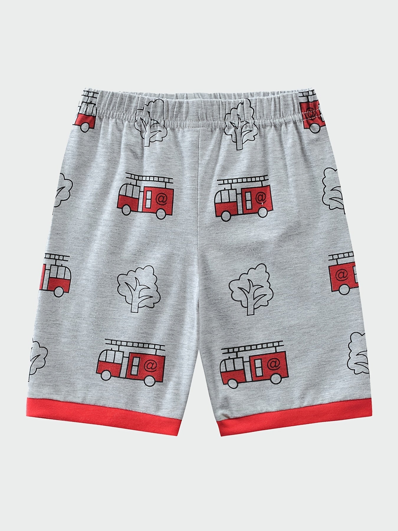 Boys Car Print Pajama Set Family Outfit