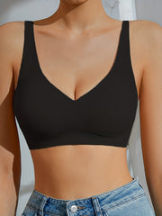 3pcs Seamless Push Up Bras Comfy & Breathable Women's Lingerie
