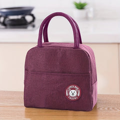 Portable Insulated Lunch Bag Fresh Keeping Aluminum Foil Outdoor Lunch Bag
