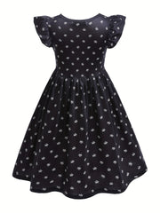 Girls Halloween Princess Dress Cosplay Costume Outfit