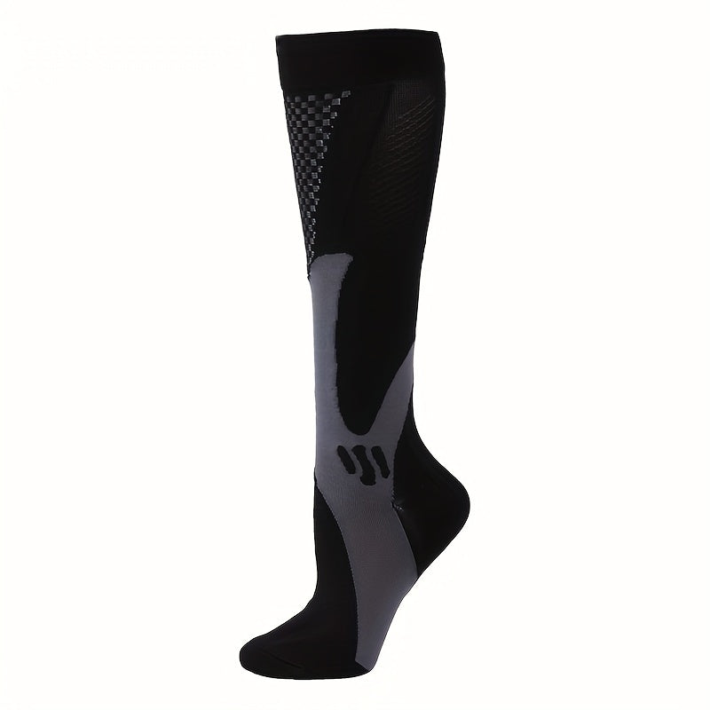 Breathable Compression Sports Socks for Running Cycling Football