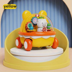 Colorful Animal Puzzle Sliding Car for Kids