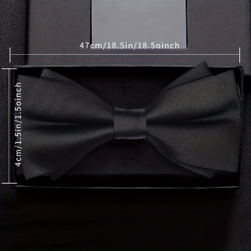 Men's Bow Tie For Banquet Wedding Father's Gift