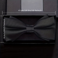 Men's Bow Tie For Banquet Wedding Father's Gift