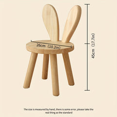 Wooden Toddler Chair Solid Wood Chair Kids Stool Chair For Playroom Nursery