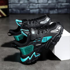 Boy's Chunky Shoes Comfy Non Slip Soft Sole Waterproof Sneakers