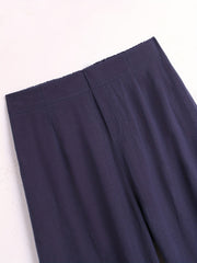 Wide Leg Elastic Waist Pants for Women