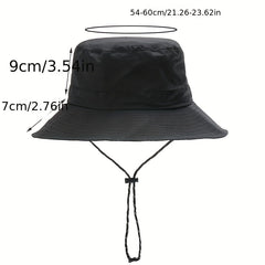 Summer Water Resistant Fisherman Hat Outdoor Fishing Mountaineering Cap