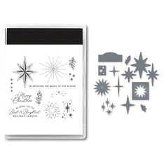 Christmas Metal Cutting Dies And Stamps Set for DIY Scrapbooking