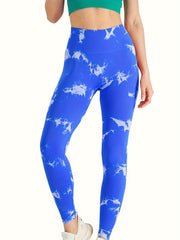 Tie Dye High Waist Yoga Leggings Fitness Pants