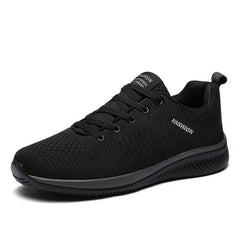 Men's Lace up Sneakers Athletic Shoes Lightweight Breathable Running Gym