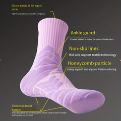 Professional Non-slip Basketball Socks for Outdoor Sports Fitness