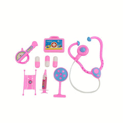 Medical Kit Doctor Boy and Girl Toy Pretend Play Travel Case
