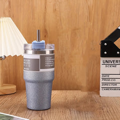 Gradient Stainless Steel Water Bottle 20oz 30oz Double Insulation Water Cup