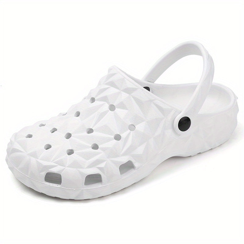 Men's Flag Pattern Slip On Platform Clogs
