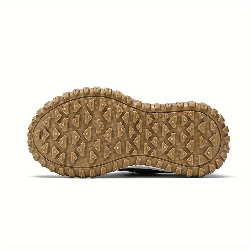 Boys' Basketball Shoes with Rotating Buckle - Non Slip Sneakers for Kids