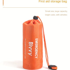 Portable Emergency Relief Tent Camping Sleeping Bag Warm Blanket